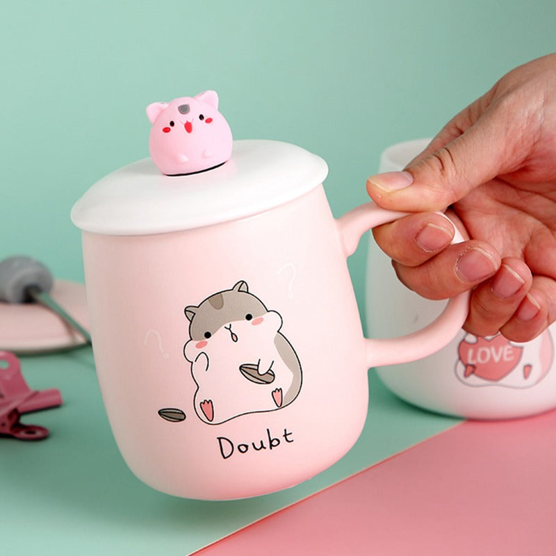 omgkawaii Drinkware Cute Hamster Mugs