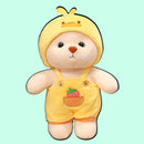 omgkawaii Duck / 30 CM Cuddle Couture: The Dress-Up Bear Plushie