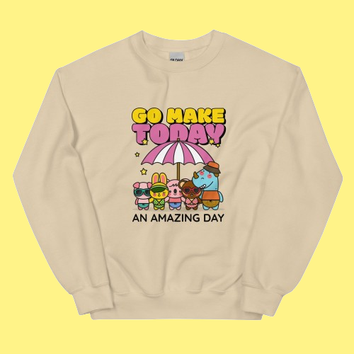 omgkawaii Embrace Today Inspirational Sweatshirt
