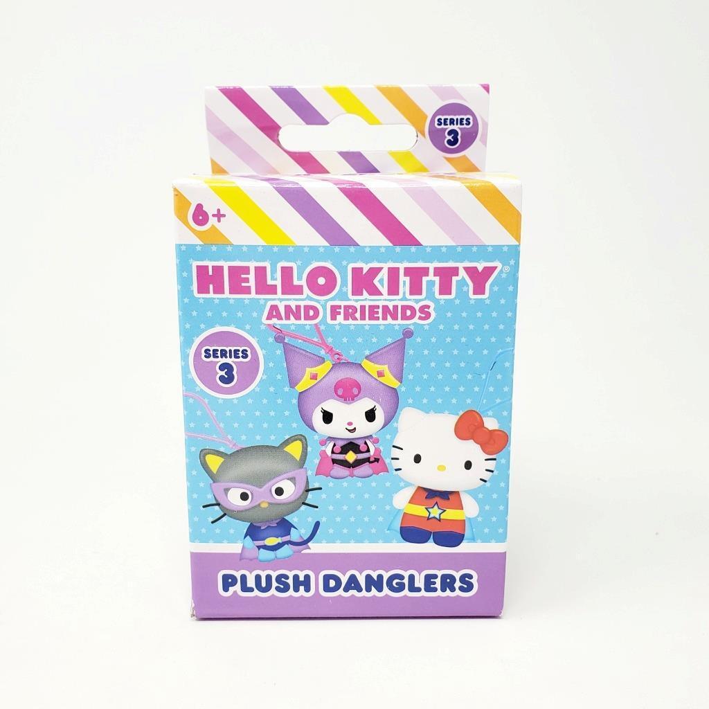 Hello Kitty and Friends® Plush Danglers Series 3 Blind Box (1 Blind Box)