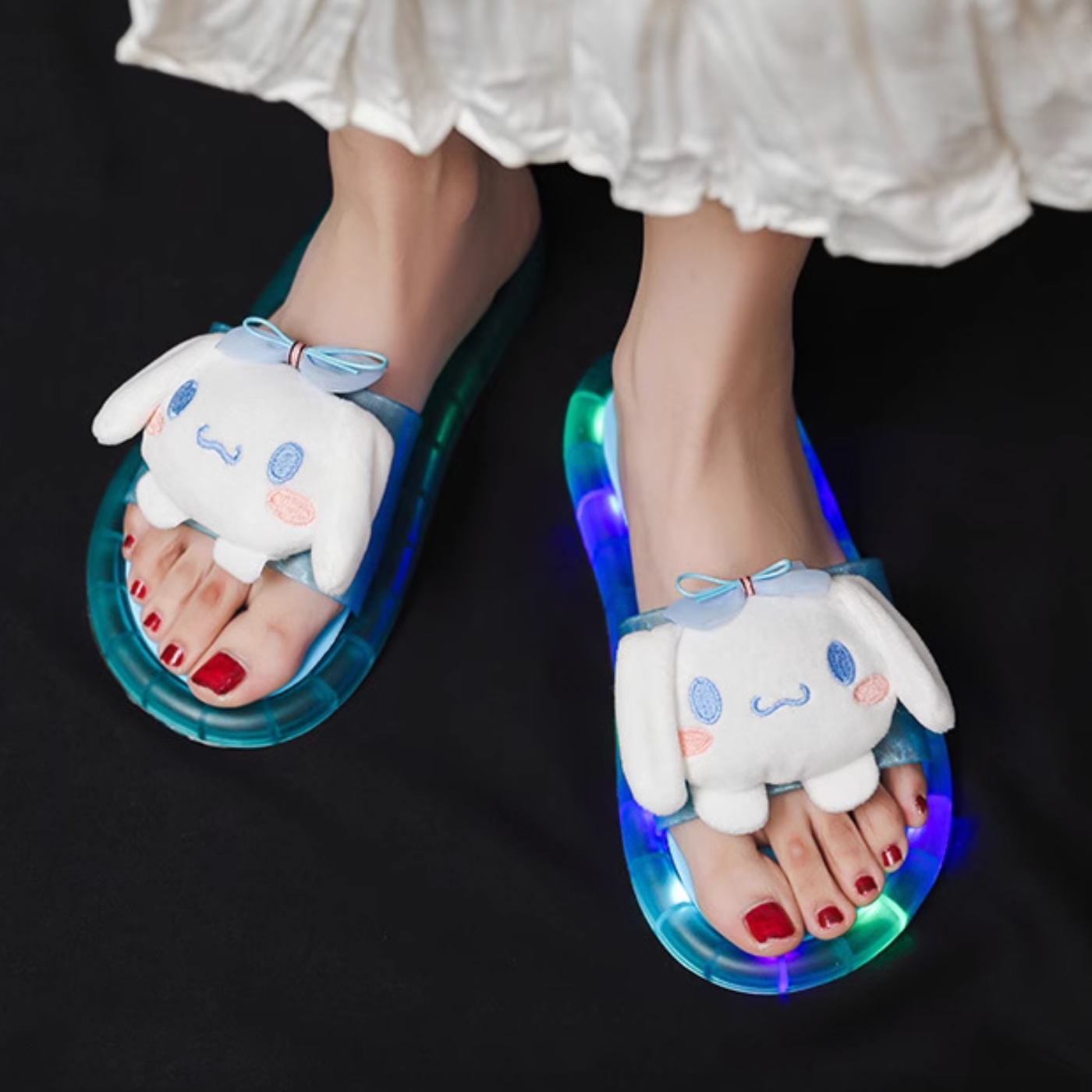 omgkawaii Glowing Comfort: Luminous Slippers