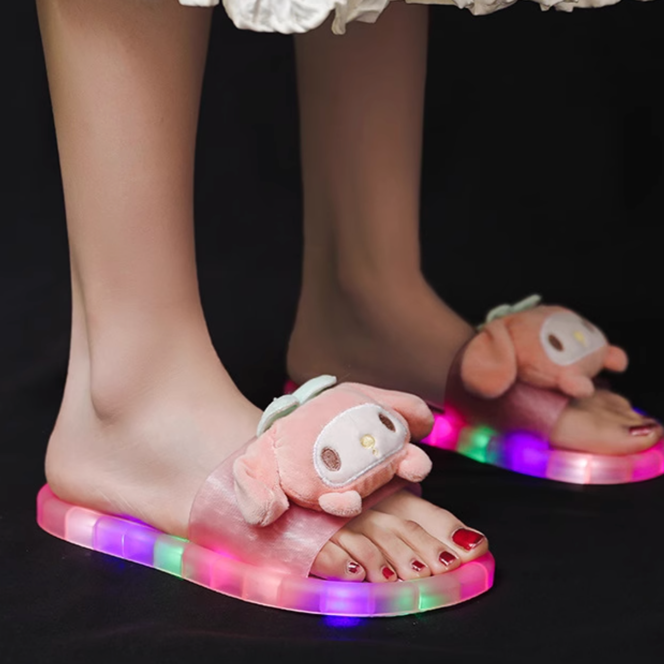 omgkawaii Glowing Comfort: Luminous Slippers