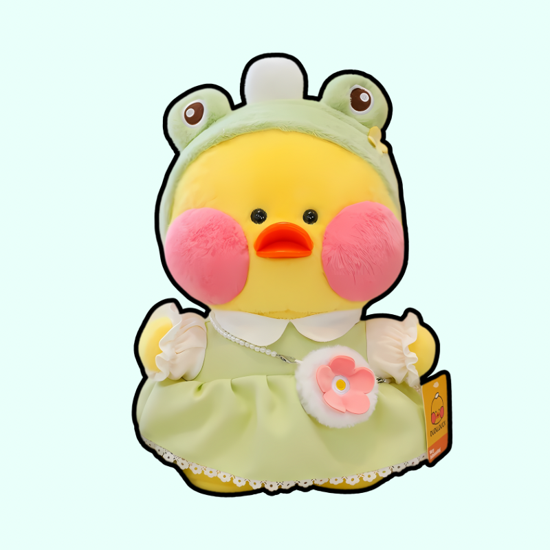 omgkawaii Green / 30 CM Cute Duck Plush with Animal-Themed Hats