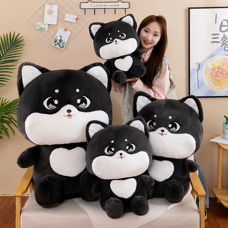 omgkawaii Huggable Black Cat Plushie