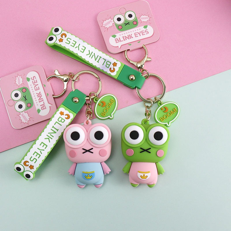 omgkawaii Keychains Blink Eyes Frog Keychain