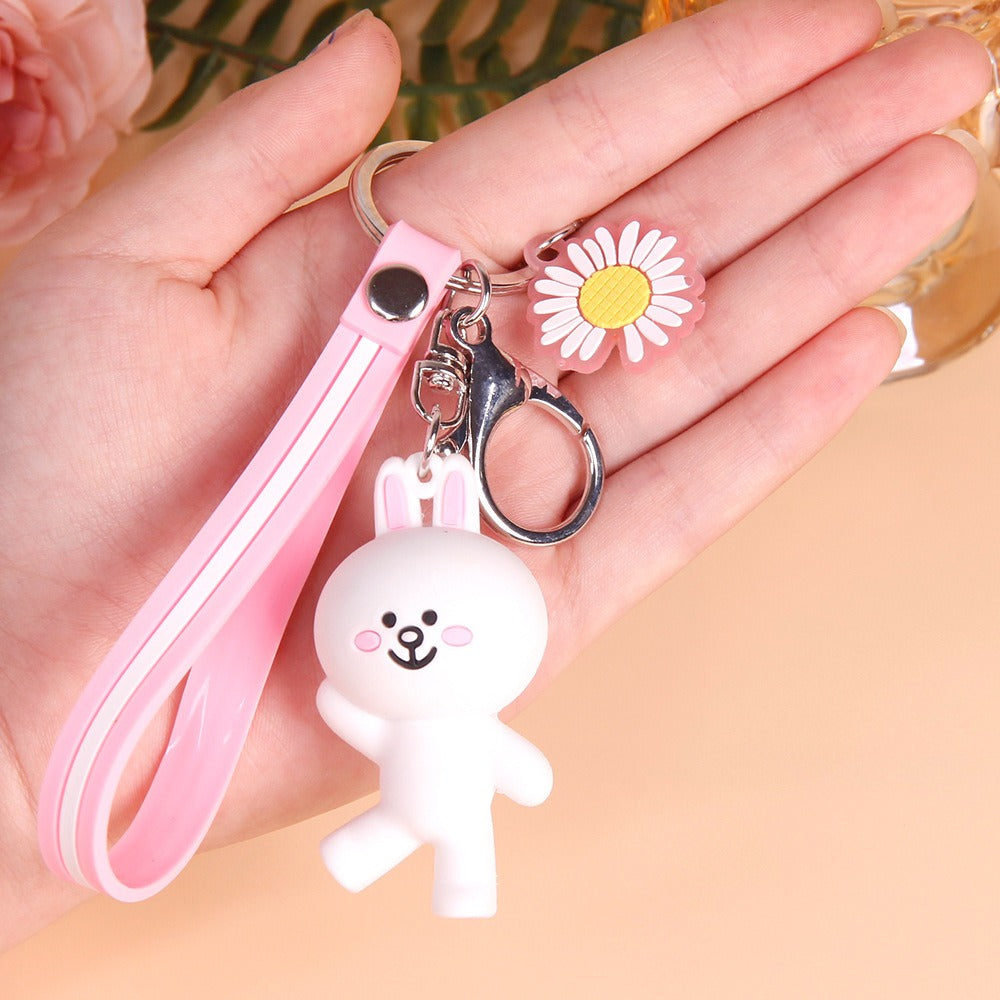 omgkawaii Keychains Cute Dancing Bunny