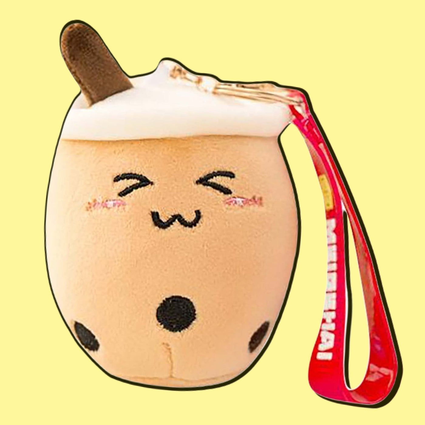 omgkawaii Keychains Excited Cute Bubble Tea Keychain