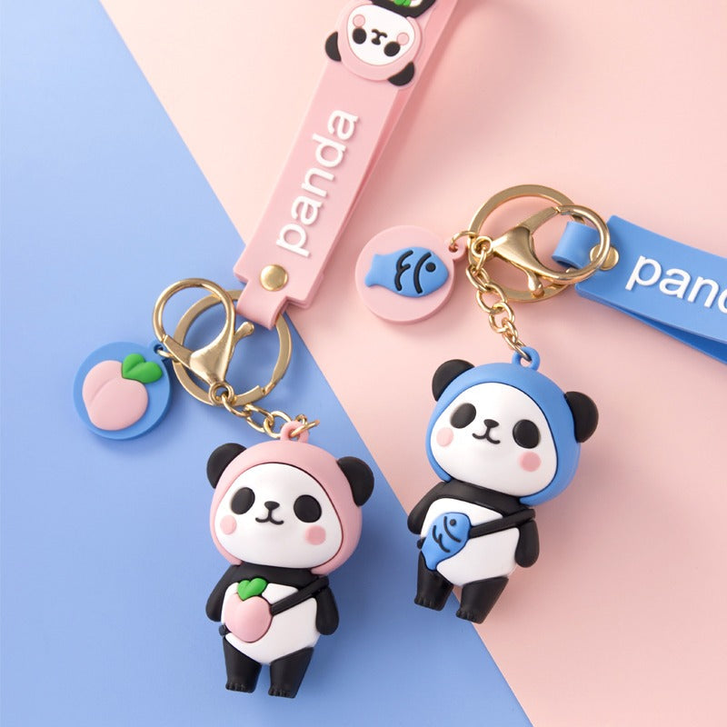 omgkawaii Keychains Fruit Panda Keychain