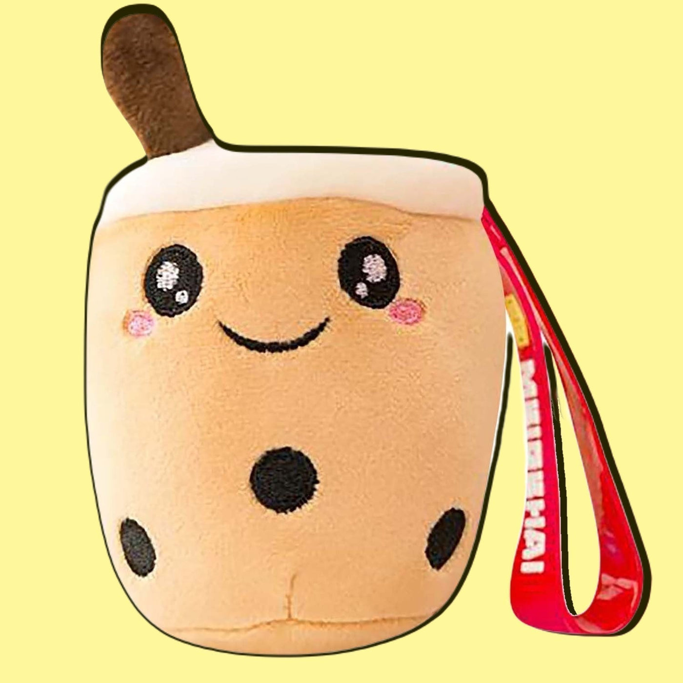 omgkawaii Keychains Happy Cute Bubble Tea Keychain