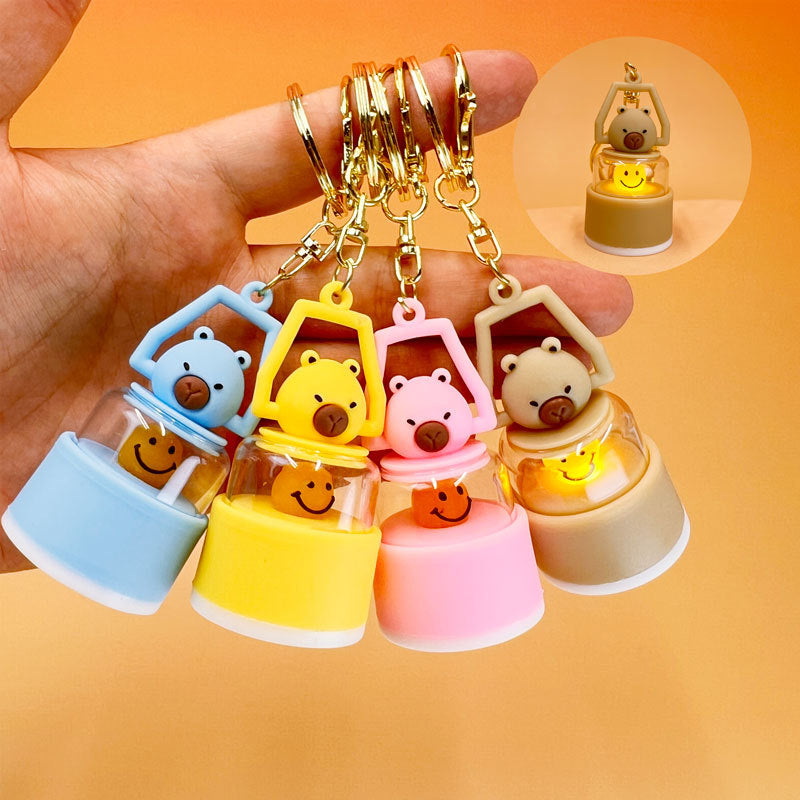 omgkawaii Keychains Luminous Capybara Lantern Keychains