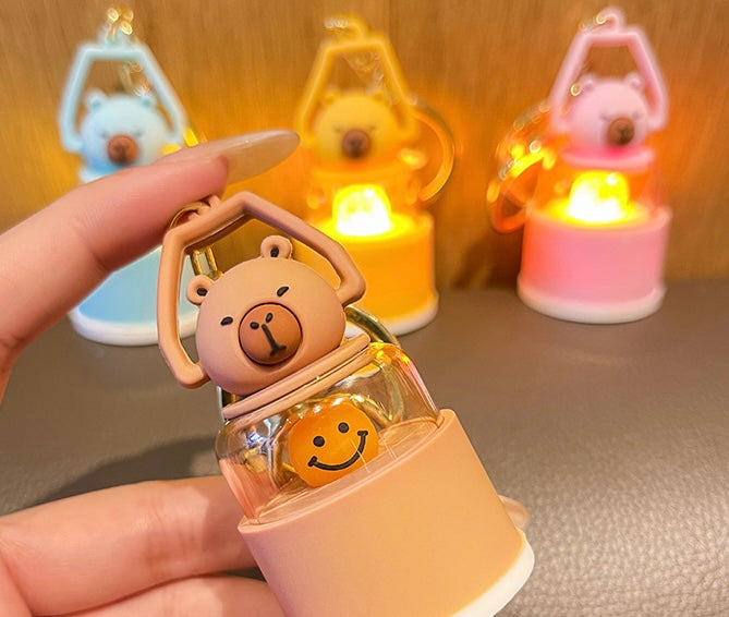 omgkawaii Keychains Luminous Capybara Lantern Keychains