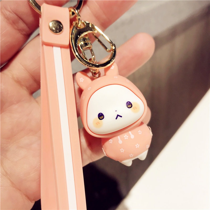 omgkawaii Keychains Pink Adorable Bunny Keychain