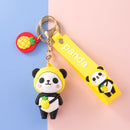 omgkawaii Keychains Yellow Fruit Panda Keychain