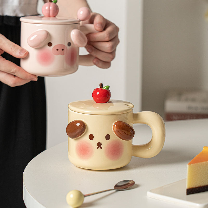 omgkawaii Mug Cute Animals-Inspired Mug for Joyful Sipping
