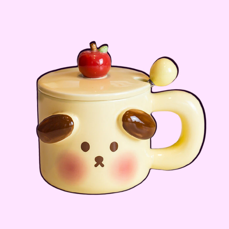 Cute Animals-Inspired Mug for Joyful Sipping