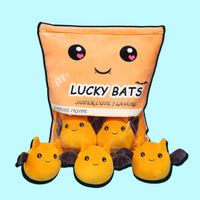 omgkawaii Orange A Whimsical Collection of Mini Bat Plush in a Bag