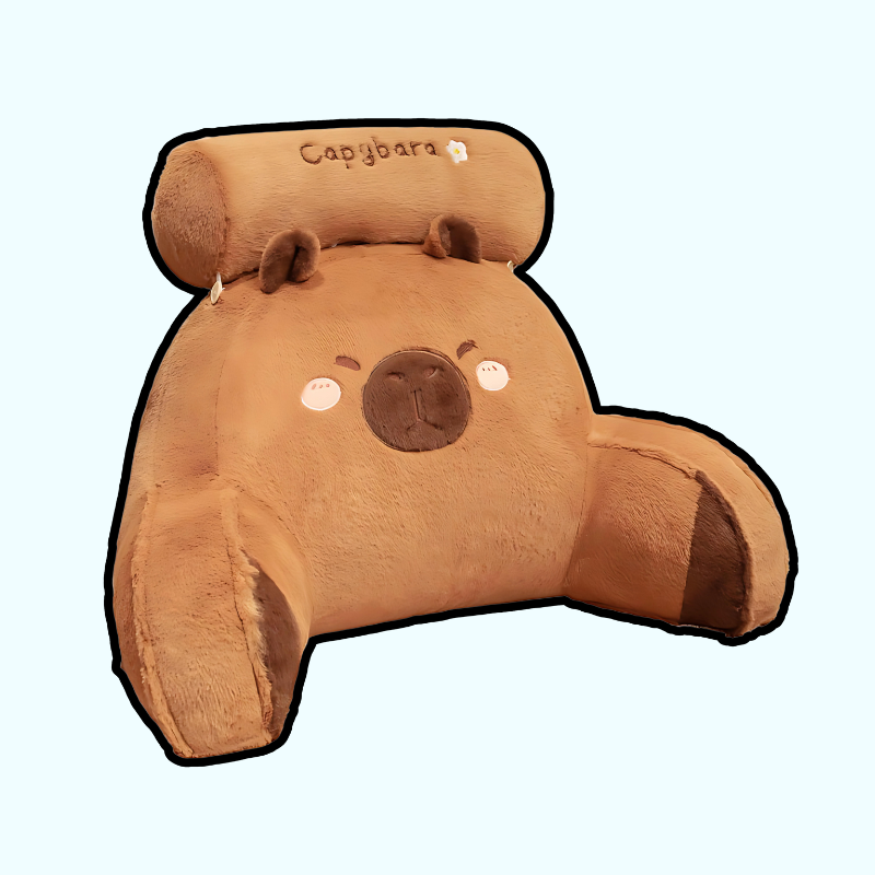 omgkawaii Pillows 40*60CM Capybara Plush Backrest Pillow