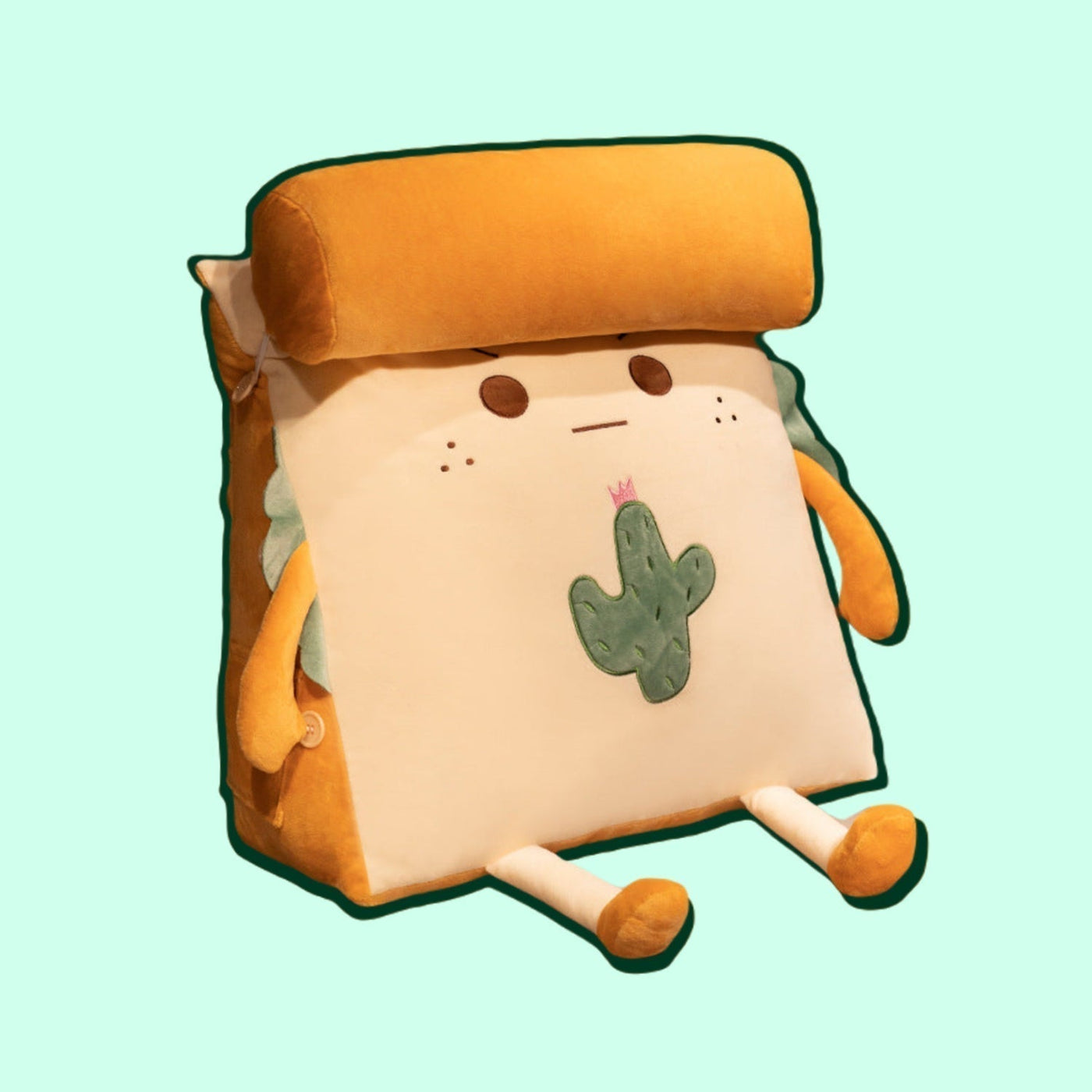 omgkawaii Pillows Cactus Cute Toast Bread Mochi Plush Pillow