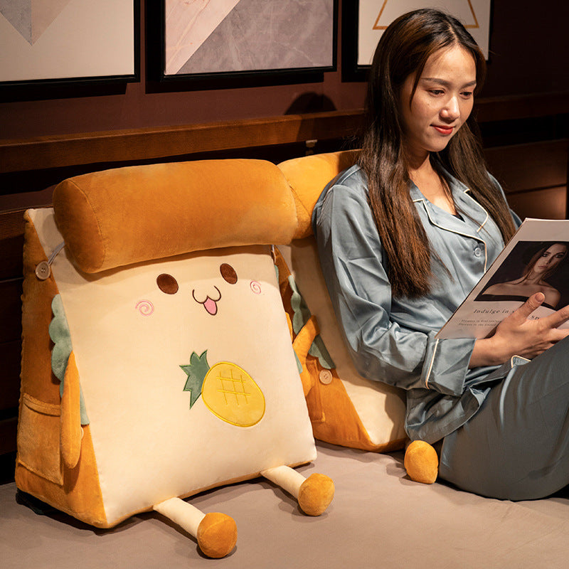 omgkawaii Pillows Cute Toast Bread Mochi Plush Pillow