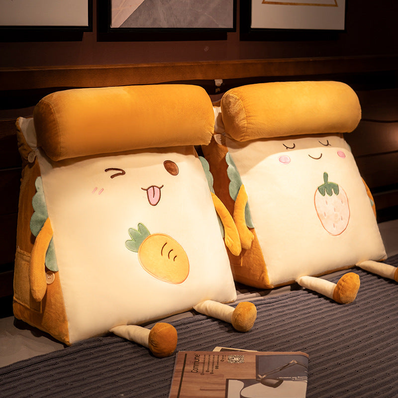 omgkawaii Pillows Cute Toast Bread Mochi Plush Pillow