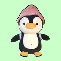 omgkawaii Pink / 35 CM Beanie Buddy: Huggable Penguin Pal with a Cozy Twist