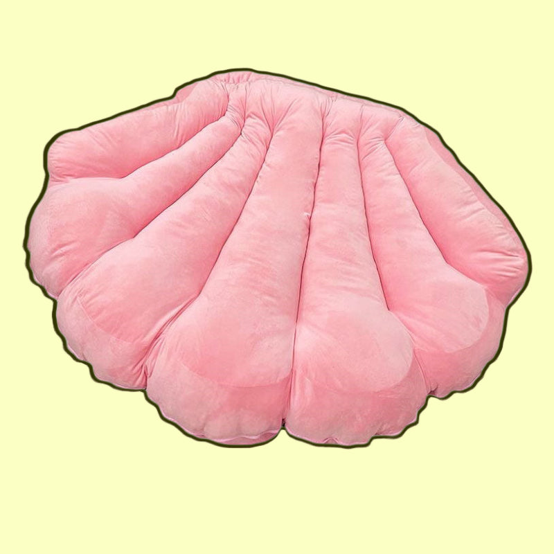 Clam Shell Pillow Plush Bed