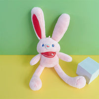 omgkawaii Pink Pulling Ears Wonderland: Your Playful Rabbit Keychain Plush Toy