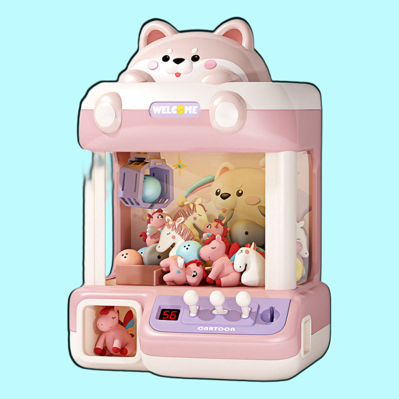 omgkawaii Pink Shiba Showdown: The Adorable Mini Claw Machine Adventure!