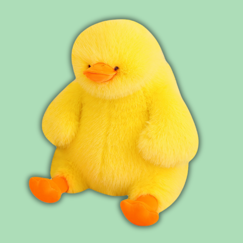 Quacktastic Duck Plush: Soft, Snuggly, and Simply Irresistible!