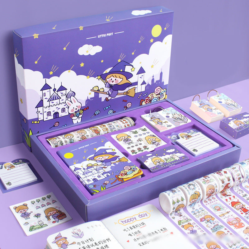 omgkawaii Stationery Purple Kawaii Stationery Bundle Set