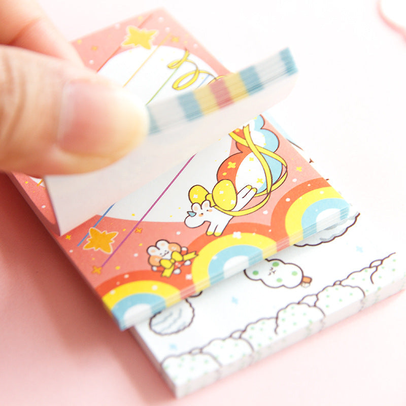 omgkawaii Sticky Notes Cute Animal Sticky Notes 30 Sheets