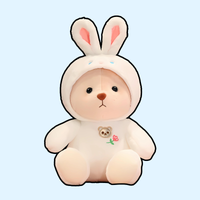 omgkawaii Stuffed Animals 25 CM Bunny Cozy Bear Plush – Soft and Cuddly Friend for All Ages