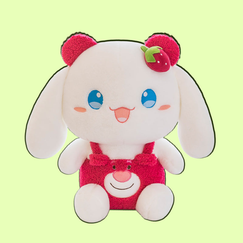 Sweet Bunny Strawberry Plush
