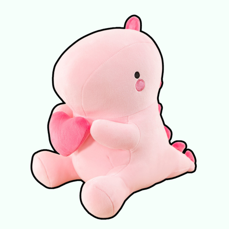 omgkawaii Stuffed Animals 30 CM / Pink Dino Heart Hugger Plushies