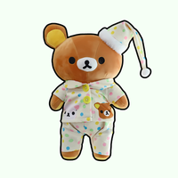 omgkawaii Stuffed Animals 35 CM Dreamy Hugs Await: Your Cozy Pajama Bear Friend