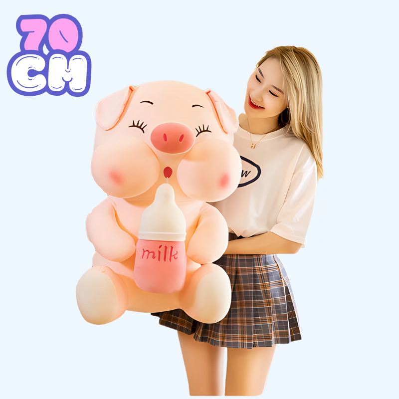 omgkawaii Stuffed Animals 70 CM Cuddly Stuffed Pig Animal