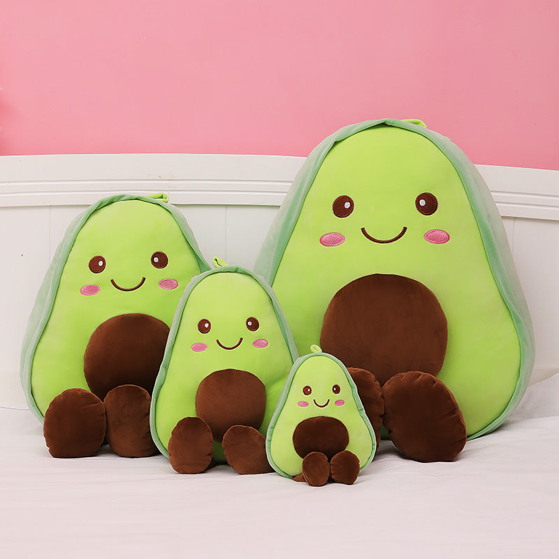 omgkawaii Stuffed Animals Adorable Avocado Kawaii Plush Pillow