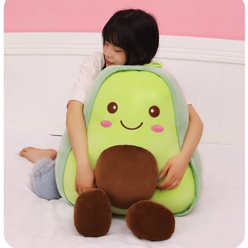 omgkawaii Stuffed Animals Adorable Avocado Kawaii Plush Pillow