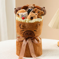 omgkawaii Stuffed Animals Adorable Capybara Bouquet Plushie: A Cuddly Floral Friend