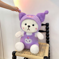 omgkawaii Stuffed Animals Adorable Lilac Teddy Plushie