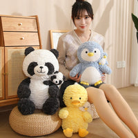 omgkawaii Stuffed Animals Adorable Penguin Parent and Baby Plush Set