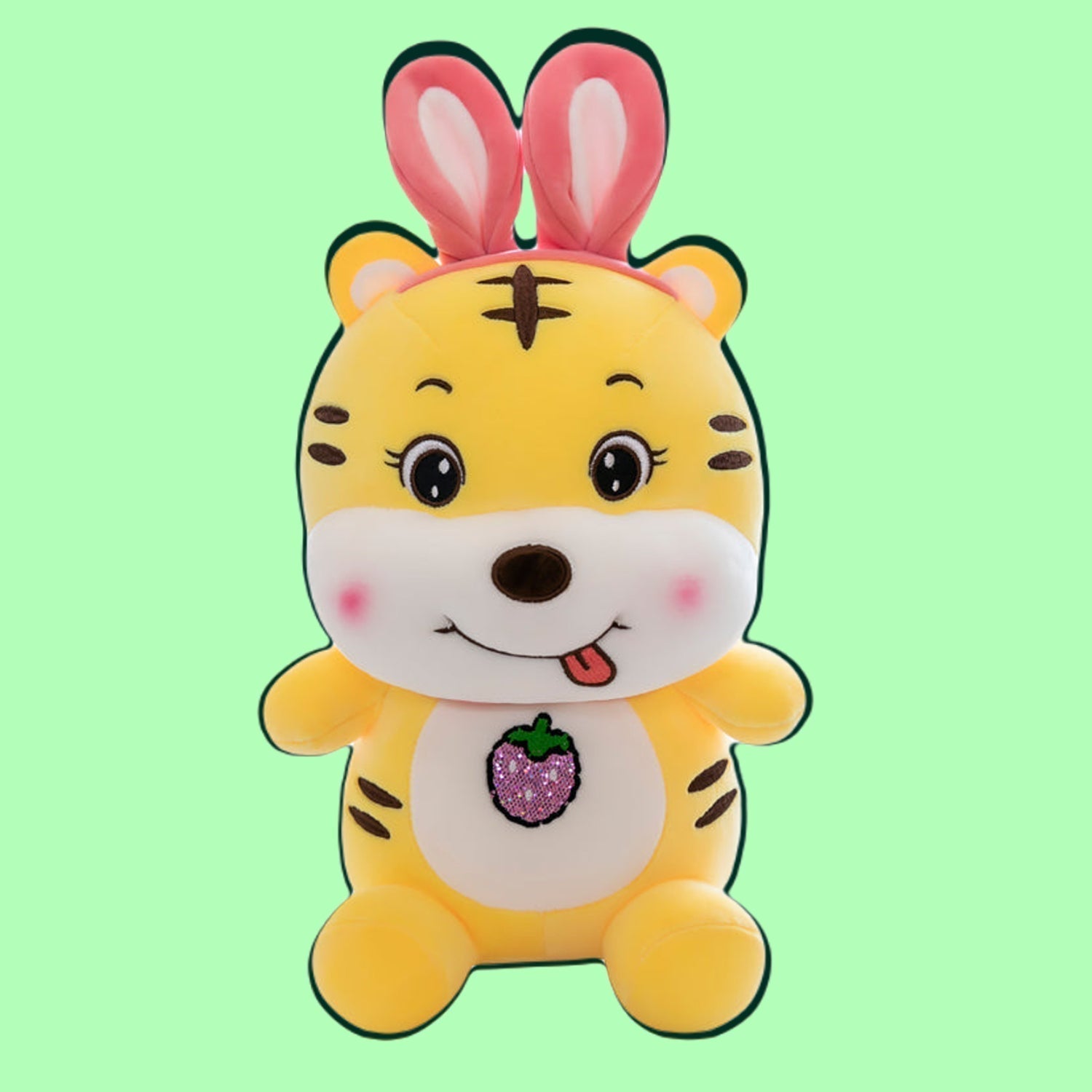 omgkawaii Stuffed Animals Adorable Sitting Tiger Plushie