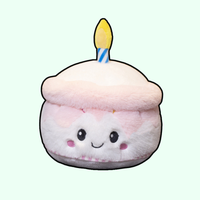 omgkawaii Stuffed Animals Birthday Cake Sweet Treats Plush Collection: Adorable Dessert-Themed Companions