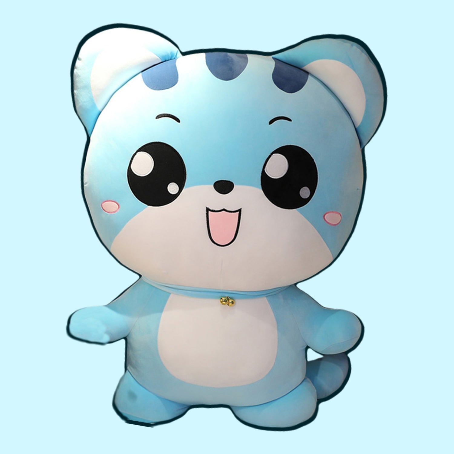 omgkawaii Stuffed Animals Blue / 35 CM Cute Happy Cat Plush