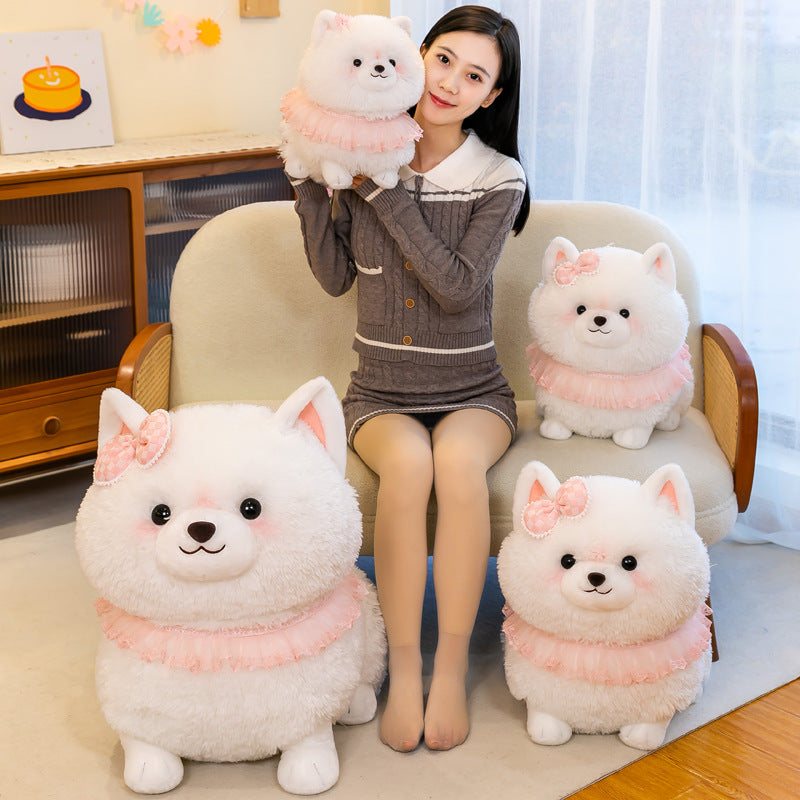 Pomeranian plush toy deals