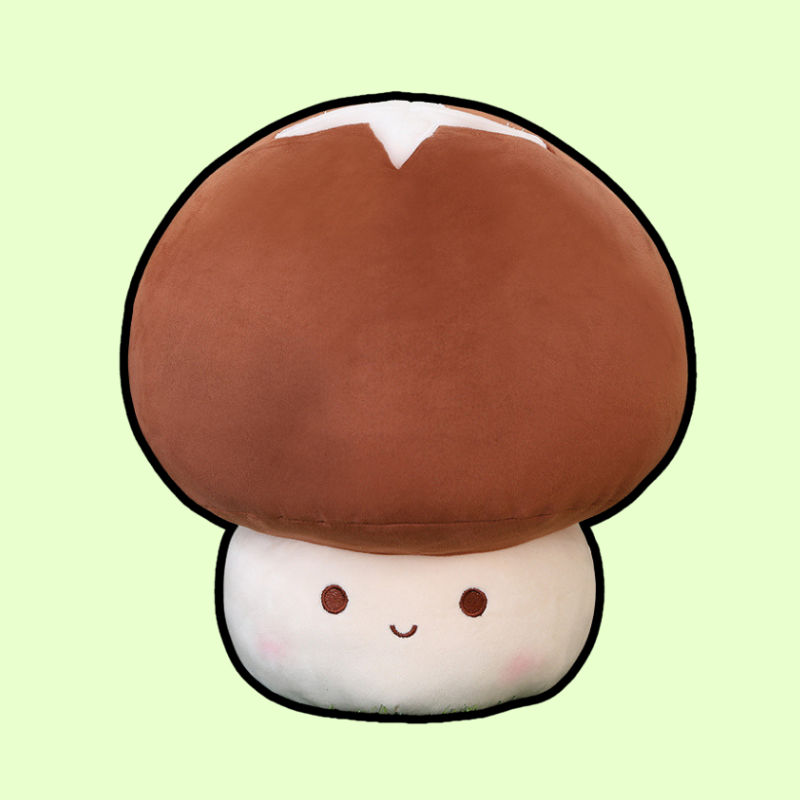 omgkawaii Stuffed Animals Brown / 30 CM Cheery Mushroom Plush: A Cuddly Red Delight