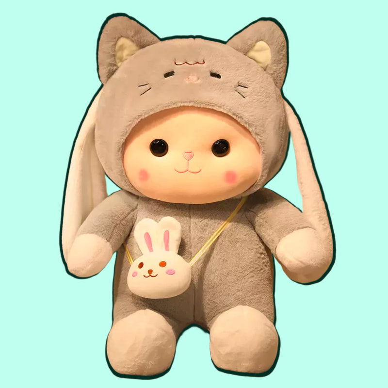 omgkawaii Stuffed Animals Cat Bunny / 45 CM Cute Rabbit Doll Pillow Plush Toy