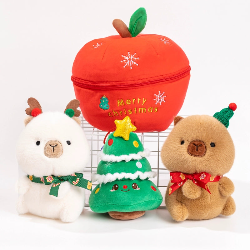 omgkawaii Stuffed Animals Christmas Cuddly Friends Gift Set