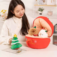 omgkawaii Stuffed Animals Christmas Cuddly Friends Gift Set