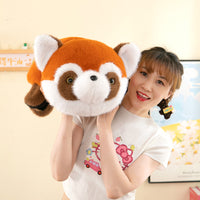 omgkawaii Stuffed Animals Convertible Cuddly Duo: Adorable Panda and Transforming Raccoon Plush Toy